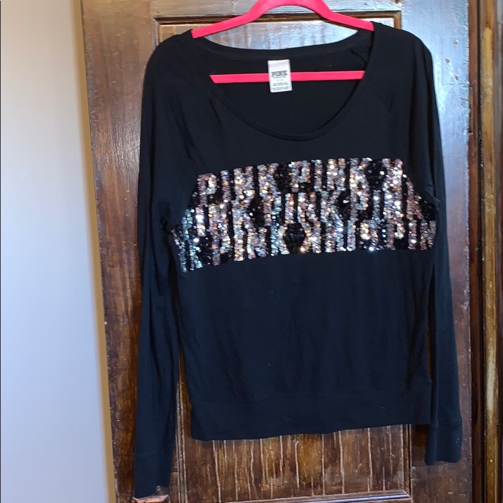 Pink size large long sleeve